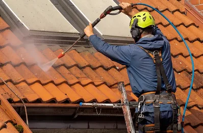 Démoussage et hydrofuge de toiture à Rouvière